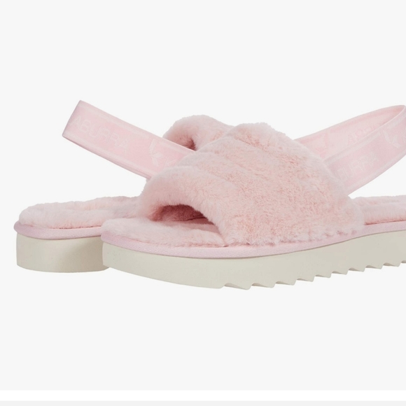 Koolaburra By Ugg Pink Open Toe Sling back Slipper 9 New - Picture 7 of 7